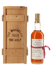 Macallan 1950 Handwritten Label Bottled 1980s - Rinaldi 75cl / 43%