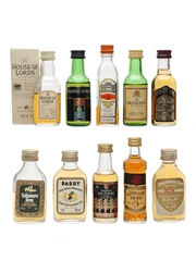 Assorted Whisky Miniatures 10 x 5cl 