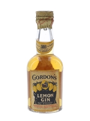 Gordon's Lemon Gin Spring Cap Bottled 1940s-1950s 5cl / 34%