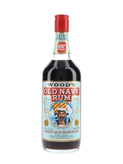 Wood's 100 Old Navy Rum Bottled 1970s 75.7cl / 57%