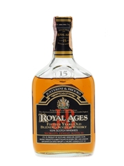 Royal Ages 15 Years Old Bottled 1980s 75cl