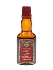 Jamaica Cream Blackcurrant Rum Liqueur Lamb & Watt Ltd - Bottled 1950s 5cl / 24%