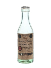 Bacardi Carta Blanca Bottled 1950s - Santiago de Cuba 5cl / 40%