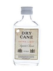 Dry Cane Extra Light Bottled 1970s - Charles Kinloch & Co. Ltd. 5cl / 40%