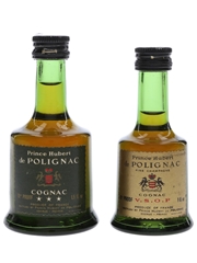 Prince Hubert De Polignac 3 Star & VSOP Bottled 1970s 2.8-4cl / 40%