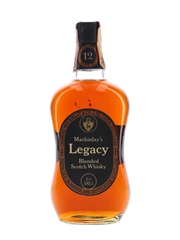 Mackinlay's Legacy 12 Year Old Bottled 1970s - Moccia 75cl / 43%