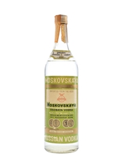 Moskovskaya Russian Vodka Bottled 1970s-1980s - Averna 75cl / 40%