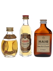 Haig's Dimple, Haig Gold Label & Grant's Standfast