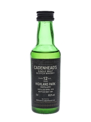 Highland Park 1979 12 Year Old Bottled 1991 - Cadenhead's 5cl / 65.2%
