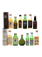 An Introduction To Campbell Distillers Limited Miniature Selection 12 x 2cl-5cl