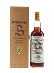 Springbank 30 Year Old