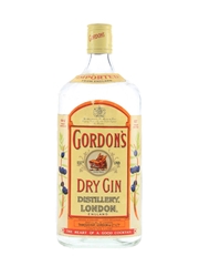 Gordon's Dry Gin Bottled 1970s 100cl / 47.3%