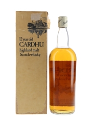 Cardhu 12 Year Old Bottled 1970s - Duty Free 100cl / 43.4%