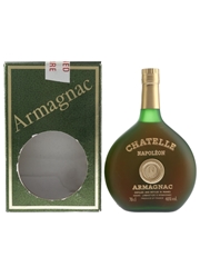 Chatelle Napoleon Armagnac Bottled 1980s - Duty Free 70cl / 40%