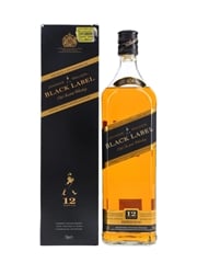 Johnnie Walker Black Label 12 Year Old Singapore & Malaysia Duty Not Paid 100cl / 40%
