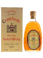 Crawford's Five Star Bottled 1960s 75.7cl / 40%