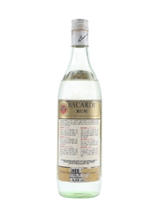 Bacardi Carta Blanca Bottled 1980s - Brazil 75cl / 40%