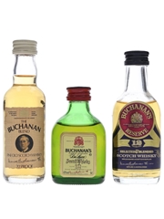 James Buchanan Blends Bottled 1970s-1980s 3 x 5cl