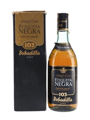 Bobadilla 103 Etiqueta Negra Bottled 1980s 75cl / 38%