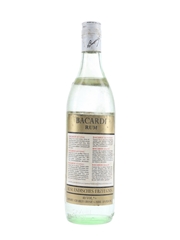 Bacardi Carta Blanca Bottled 1980s-1990s - Charles Hosie 70cl / 40%