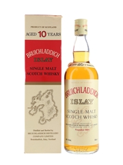 Bruichladdich 10 Year Old Bottled 1970s-1980s 75cl / 43%