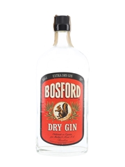 Bosford Extra Dry Gin Bottled 1980s - Martini & Rossi 100cl / 40%