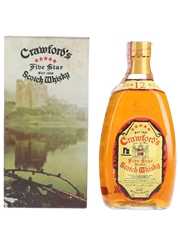 Crawford's Five Star 12 Year Old Bottled 1980s - Ferraretto 75cl / 40%