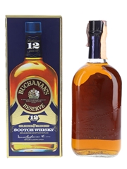 Buchanan's Reserve 12 Year Old Bottled 1980s - Barone Amerigo Sagna & Figli 75cl / 40%