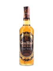Glen Blair 12 Year Old Bottled 1980s - Liquorama 75cl / 40%