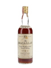 Macallan 8 Year Old Bottled 1970s - Rinaldi 75cl / 43%