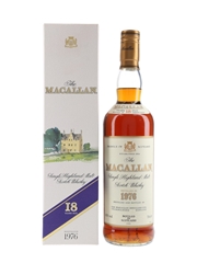 Macallan 1976 18 Year Old Bottled 1995 70cl / 43%