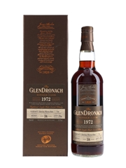 Glendronach 1972 38 Year Old Oloroso Sherry Butt Bottled 2010 70cl / 51.5%