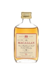 Macallan 10 Years Old 70 Proof 4cl