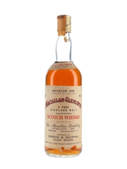 Macallan Glenlivet 1950 25 Year Old