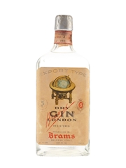 Brams Export Type Dry Gin Bottled 1950s-1960s 75cl / 45%