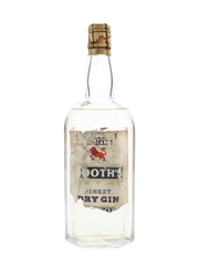 Booth's Finest Dry Gin Bottled 1950s 75cl