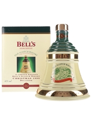 Bell's Christmas 1998 Ceramic Decanter 8 Year Old - Ingredients of Quality 70cl / 40%