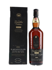 Lagavulin 1981 Distillers Edition