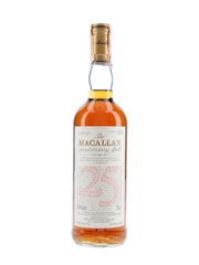 Macallan 1962 25 Year Old Anniversary Malt