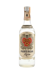Don Q 5 Star White Puerto Label Rican Rum Bottled 1960s - Gancia 75cl / 40%