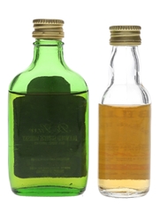 Bell's Extra Special & 12 Year Old Bottled 1970s 2 x 5cl