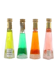 Casoni Cristallizzato Liqueurs Certosa, Genepy, Mandarino, Verisco 4 x 4cl / 40%