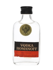 Romanoff Vodka Bottled 1960s 5cl / 37.5%