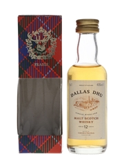 Dallas Dhu 12 Year Old Bottled 1990s - Gordon & MacPhail 5cl / 40%