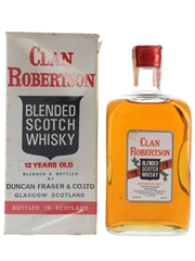 Clan Robertson 12 Year Old Bottled 1980s - Missing Label 75cl / 40%