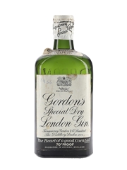 Gordon's Special Dry London Gin Spring Cap Bottled 1950s 37.5cl / 40%