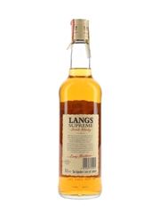 Langs Supreme 5 Year Old Bottled 1990s - Stock 70cl / 40%