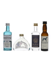 Assorted Gin Sharish Blue Magic, Twelve Keys, Willem Barentsz & Windspiel 4 x 4cl-5cl