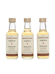 Blended Scotch Whisky TWE Press Launch Vinopolis Shop 2005 3 x 5cl