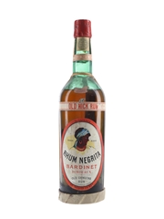 Bardinet Negrita Old Nick Rum Bottled 1960s 75cl / 60%